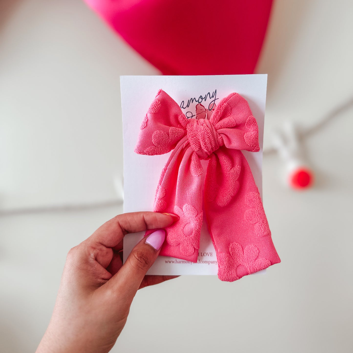 Hot Pink Bella Bow