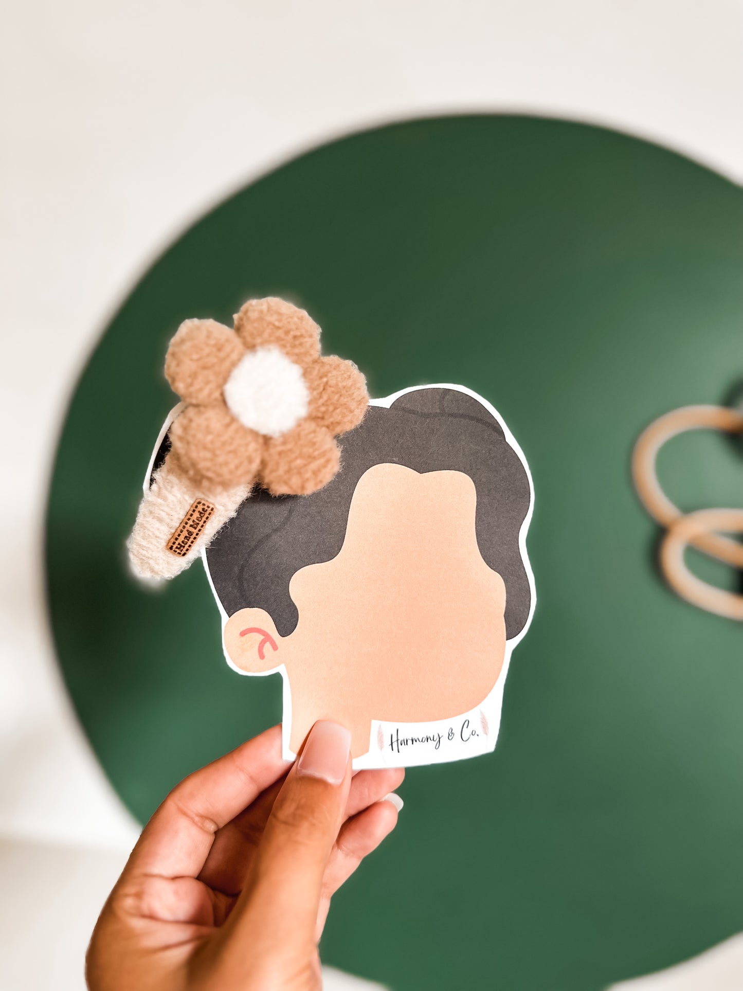 Fall Flower Hair Clip