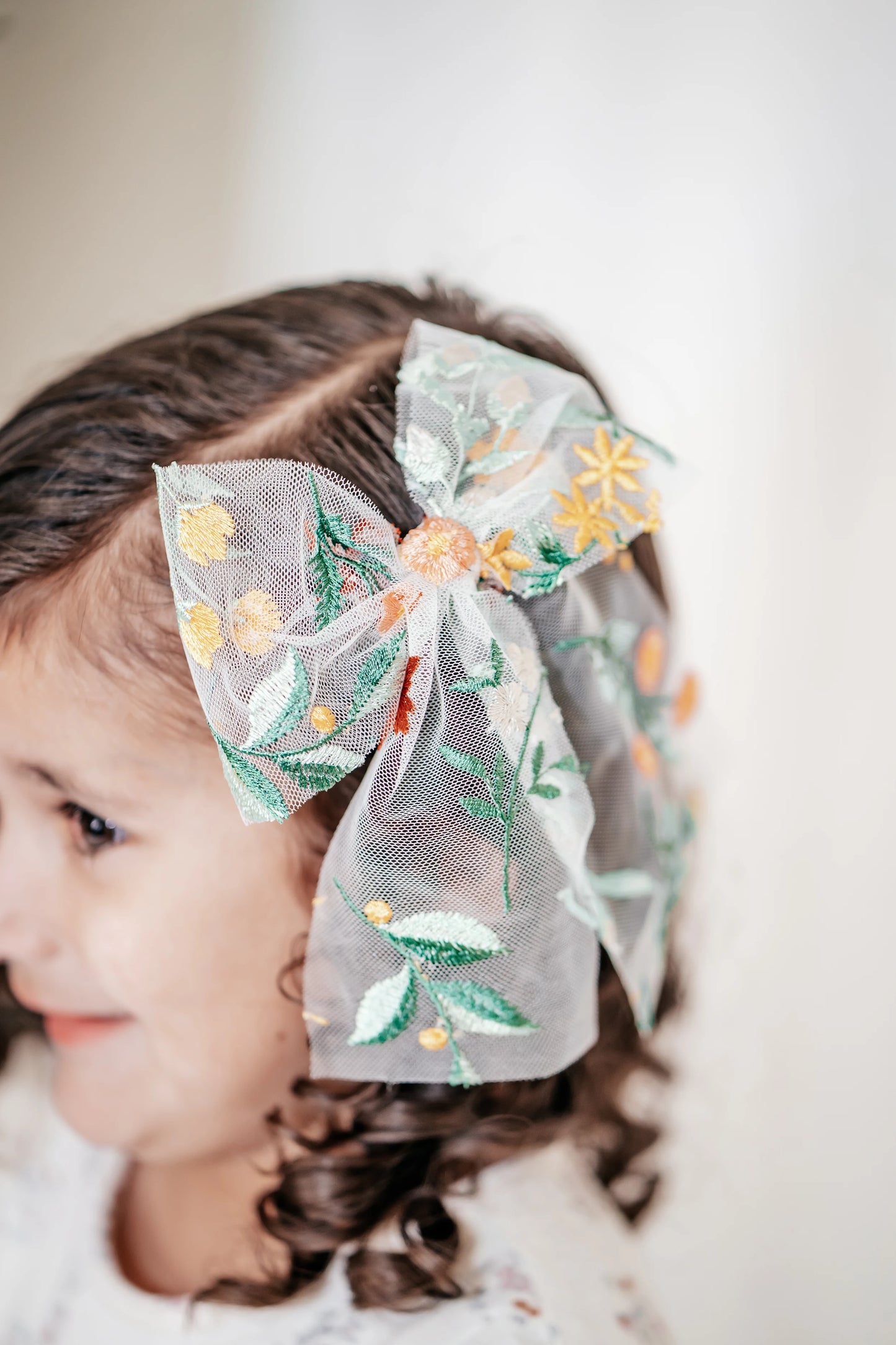 Frankie- The Meadow Floral Bow