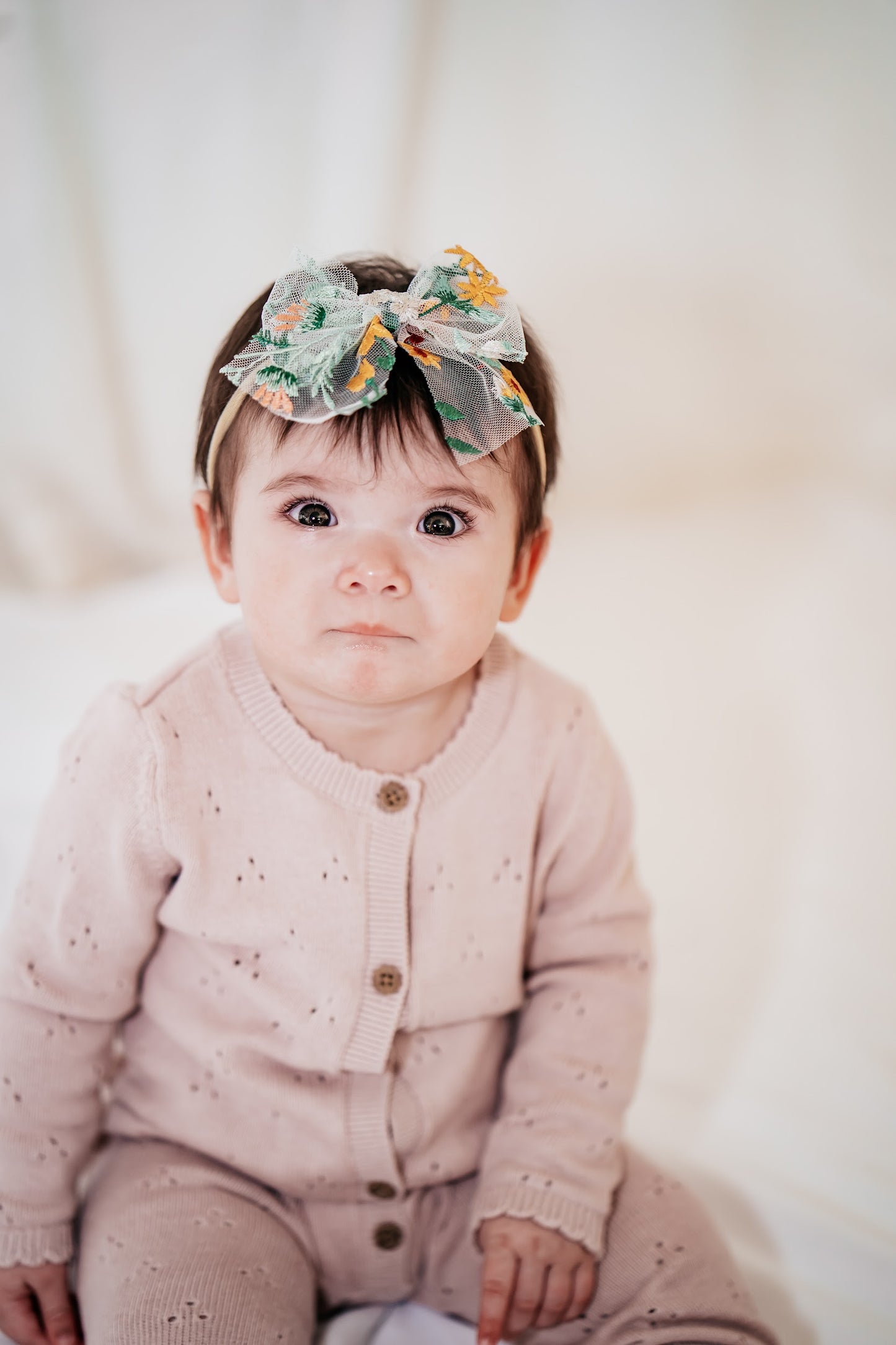 The Meadow Floral Bow