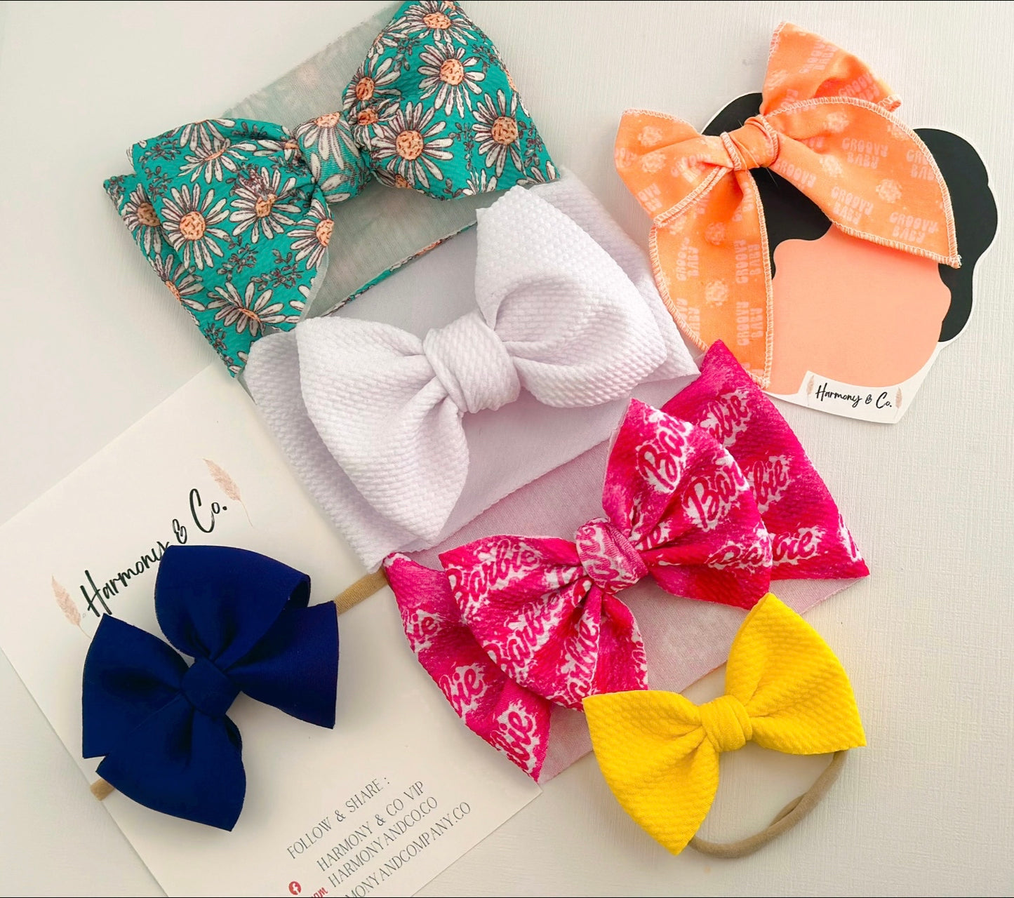 Hair Bow Boxey-Vibrant