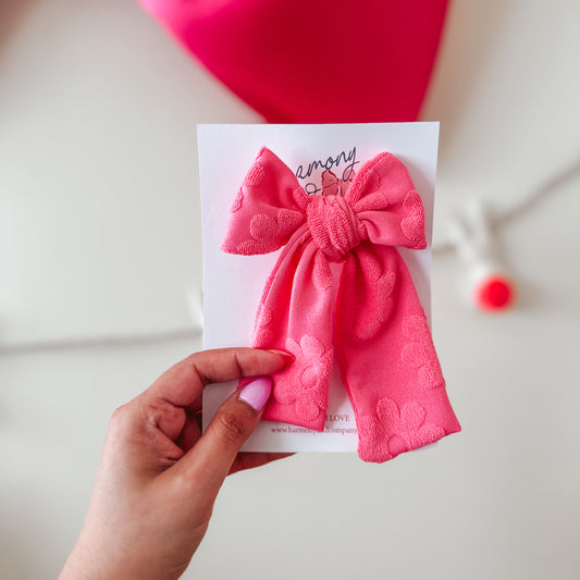 Hot Pink Bella Bow