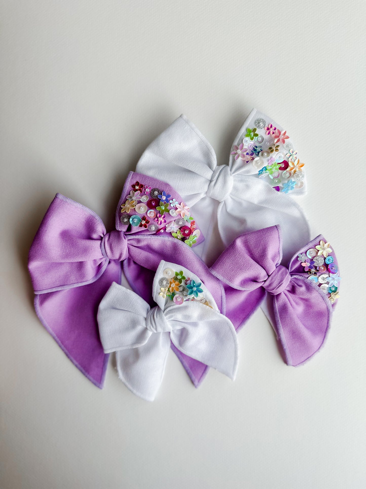 Flower Bead Bow