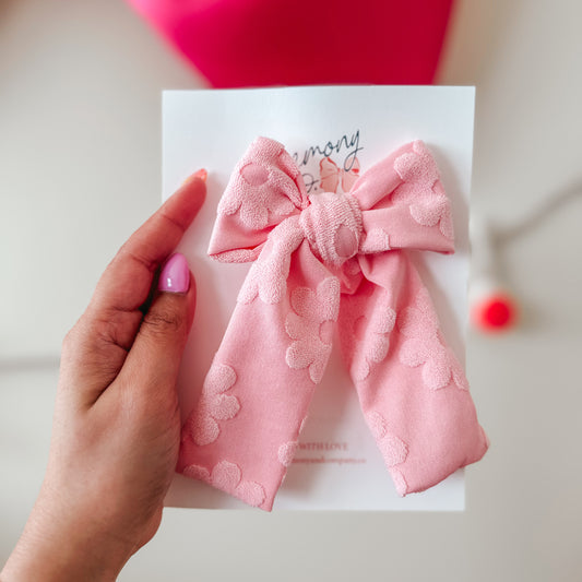 Baby Pink Bella Bow