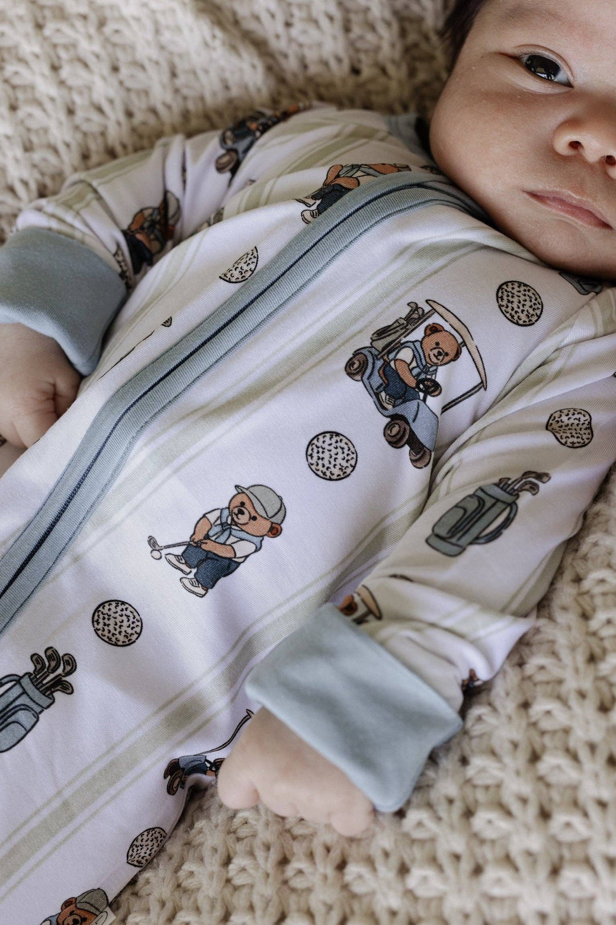 Teddy Tee Time Two-Way Zip