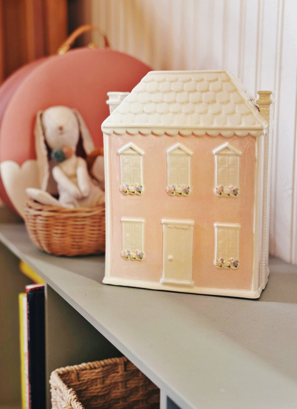 Dolly's House Pink Ceramic Bank