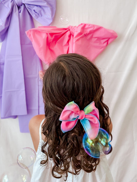 Tye Dye - Small Bow