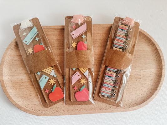 Book marks with ribbon