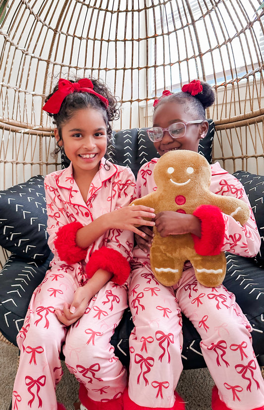 Christmas Bow Pjs