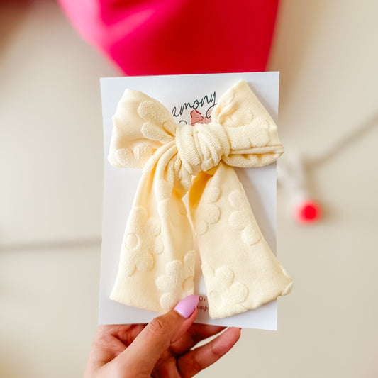 Yellow Bella Bow