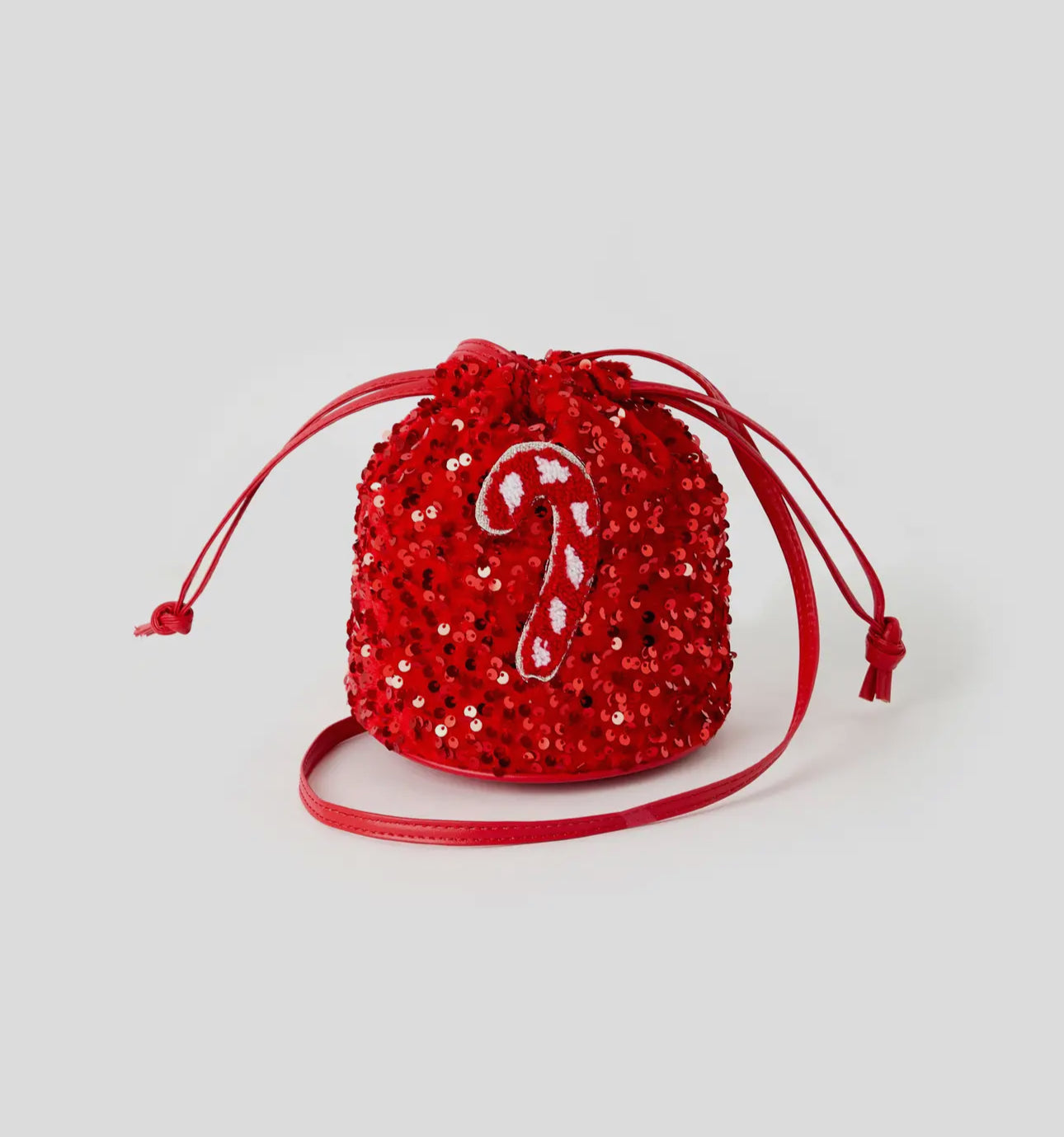 Candy Cane Sequins Bag