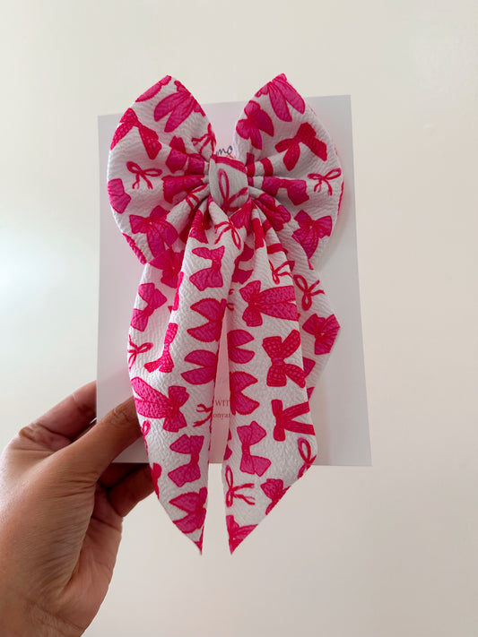 Pretty in Pink Sailor 2.0 Bow
