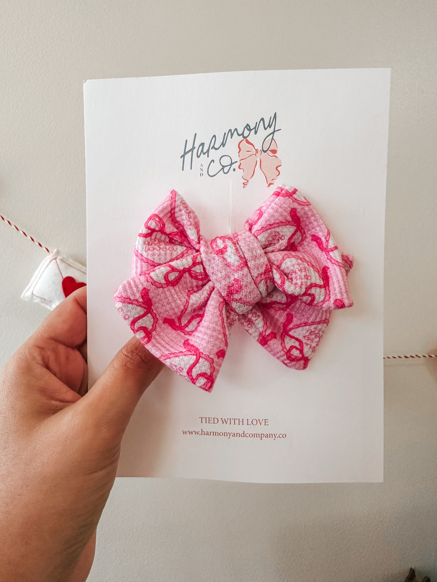 You Are So Loved Pinwheel Bows