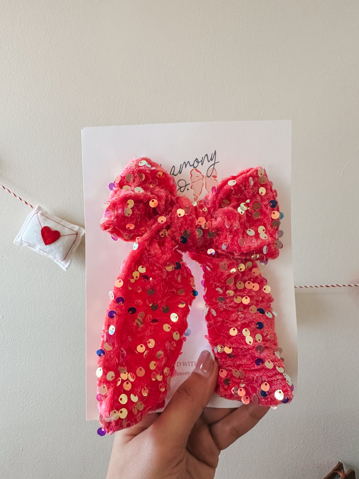 Watermelon Bella Bow