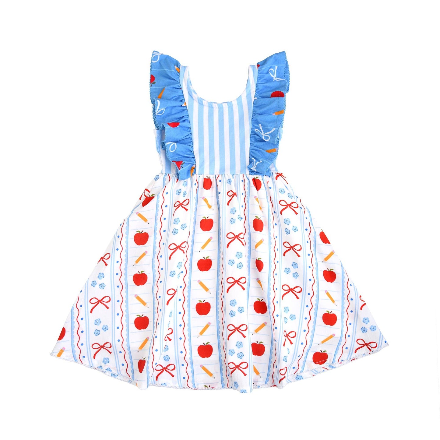 Macy RUFFLE TANK DRESS Back to School Kids Outfit